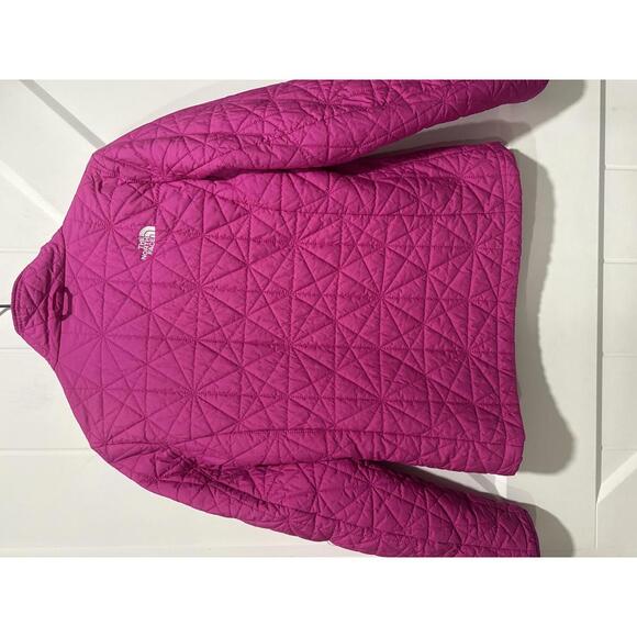 The North Face Women's Quilted Pink Jacket Medium - Picture 3 of 3